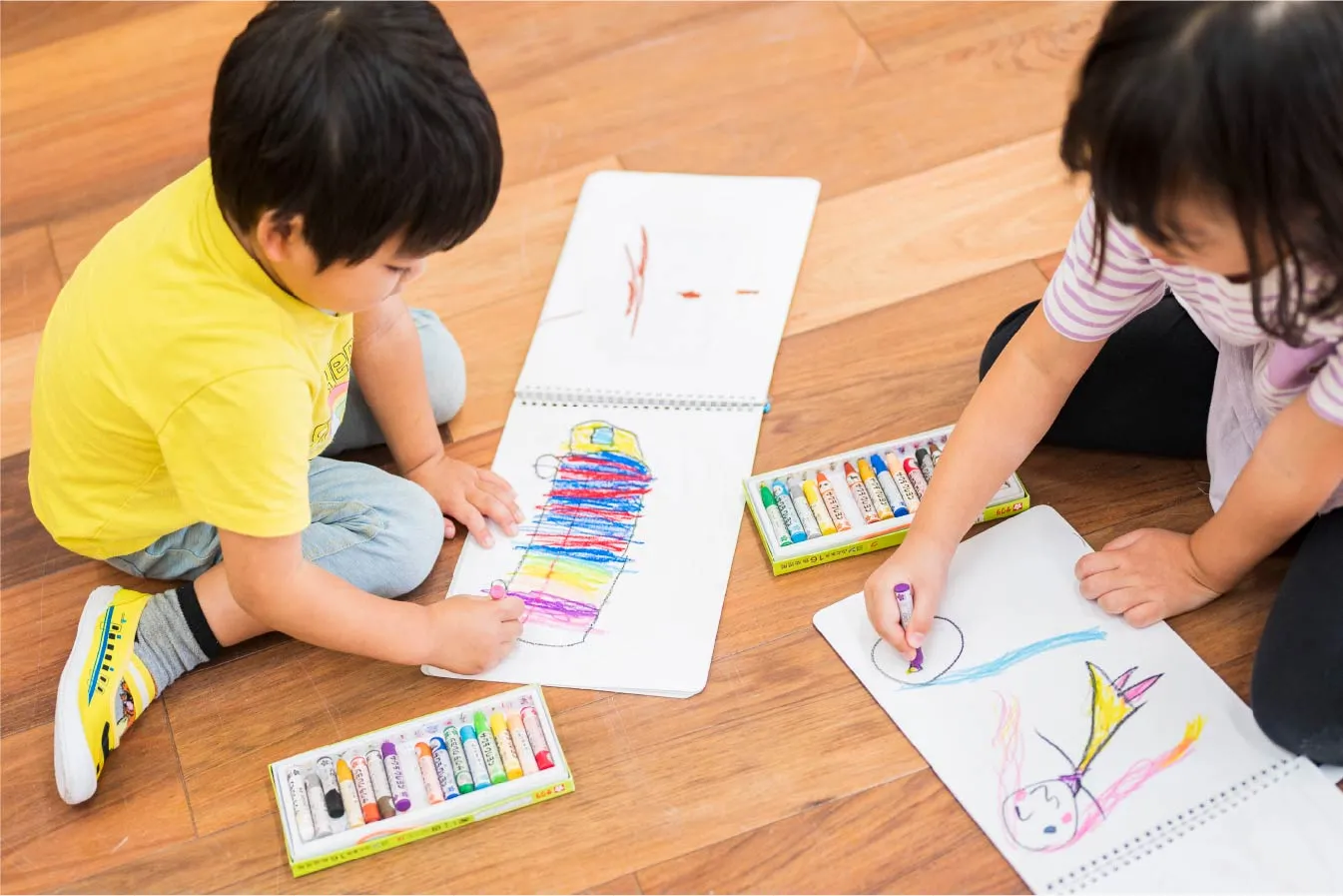 よく考え工夫する子ども